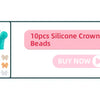 Food-Grade Silicone Beads for Jewelry Making (50-Pack)