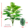 Artificial Areca Palm with 24 leaves shown standing upright.