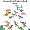 10-Piece Mini Dinosaur Figure Set for Kids and Collectors