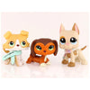 Realistic Mini Animal Figurine Set - Dogs, Cats & Fox
