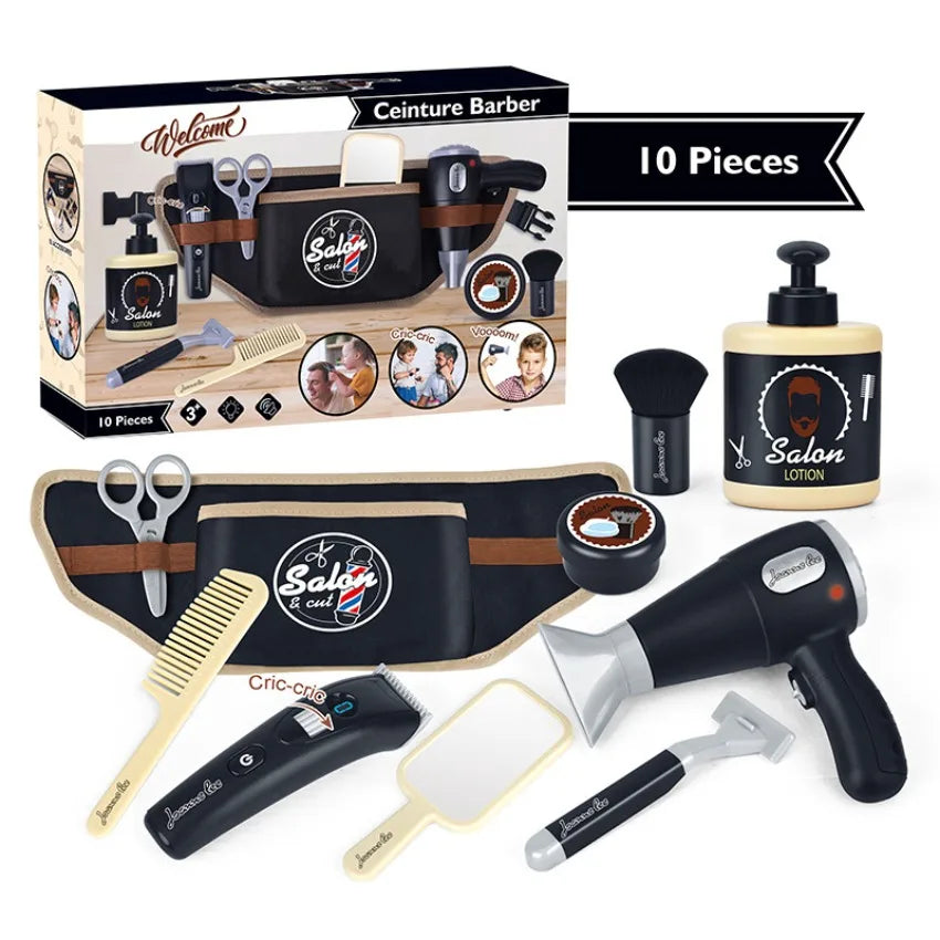 Kids Hair Styling Salon Pretend Play Set