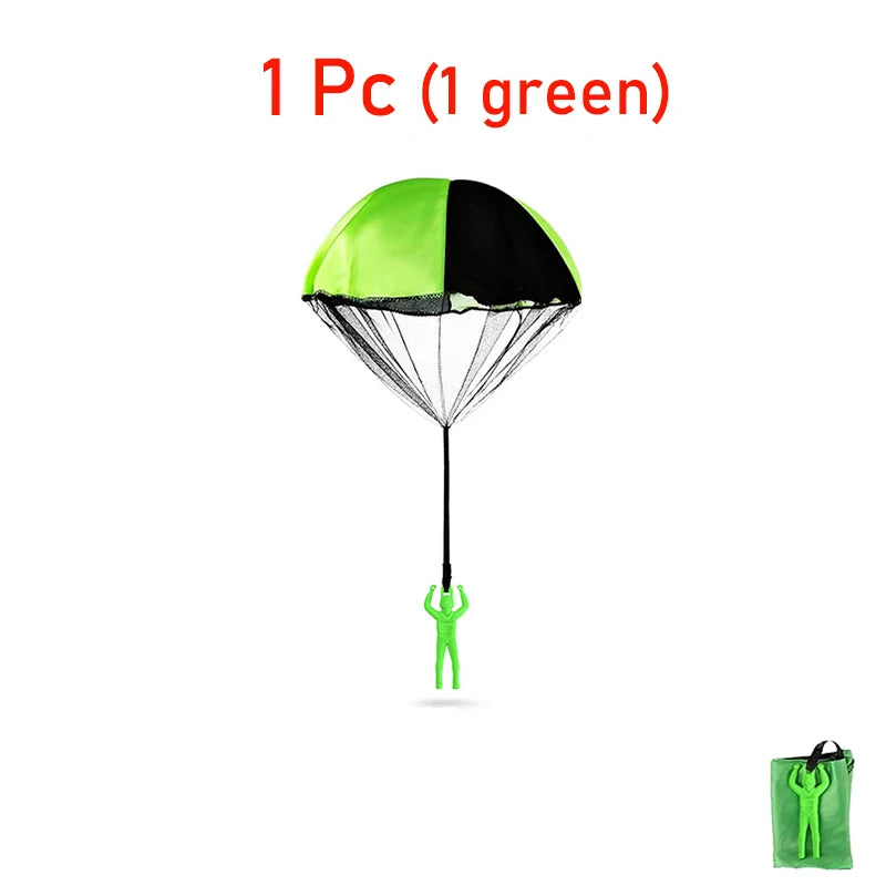 Kids' Flying Parachute Toy for Indoor & Outdoor Play