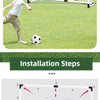 Foldable Soccer Goal Set with Ball and Pump