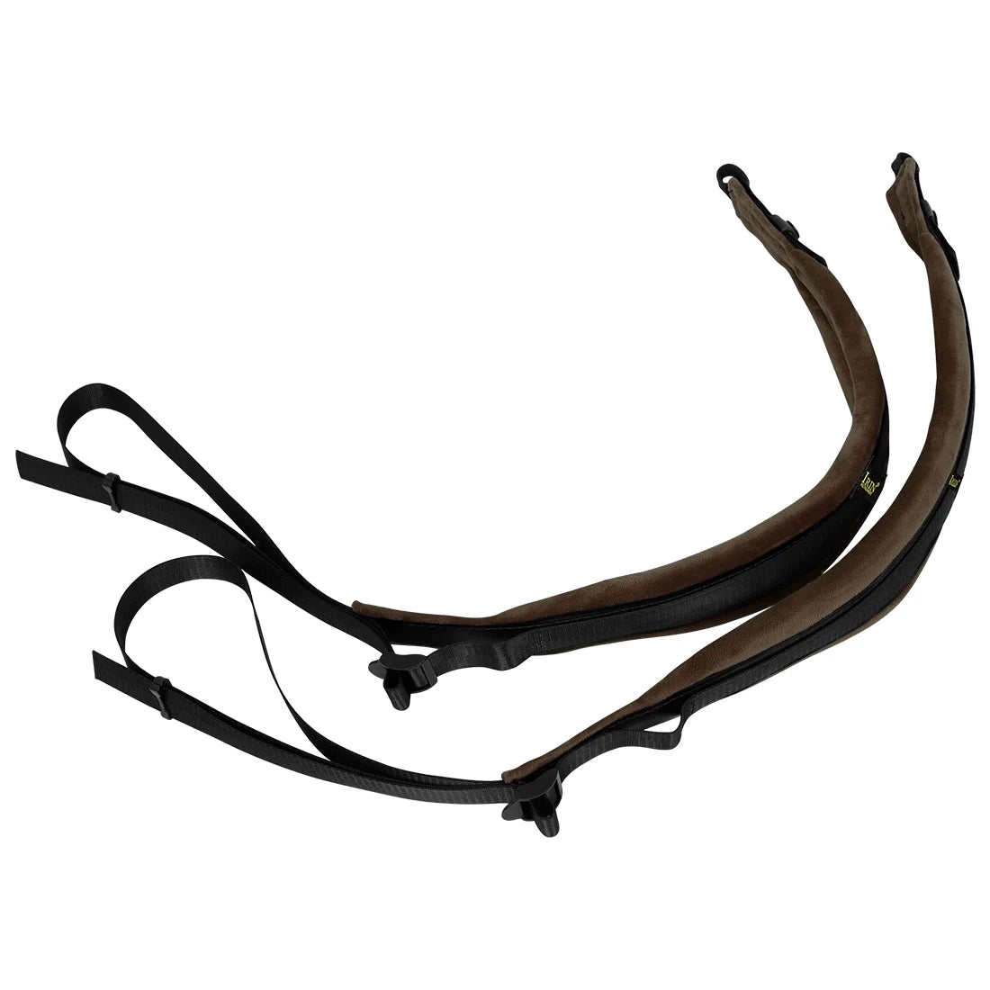 Adjustable Accordion Shoulder Straps with Soft Velvet Padding