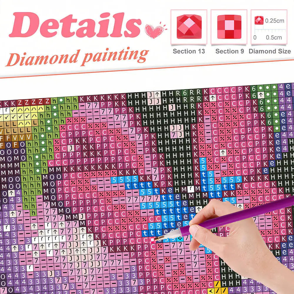 5D Diamond Painting Kit – Animal Portrait Series