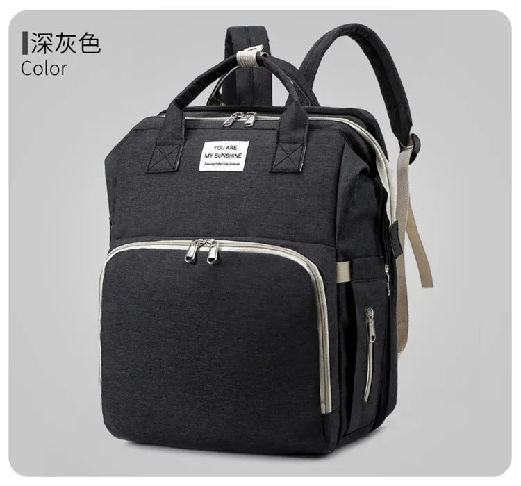 Large Capacity Diaper Bag Backpack with Changing Mat