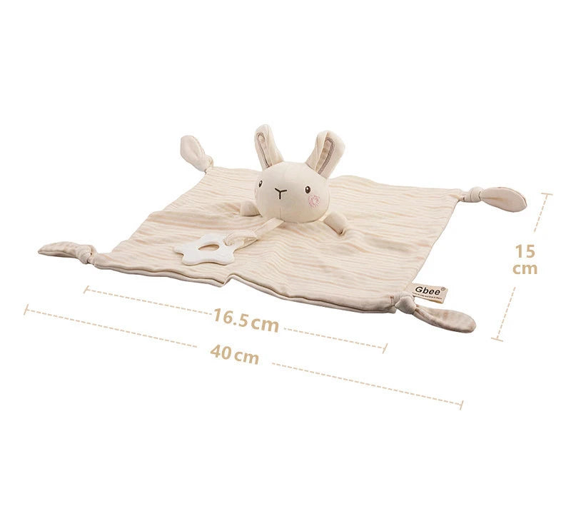 Cuddly Elephant Baby Comforter with Teether & Rattle