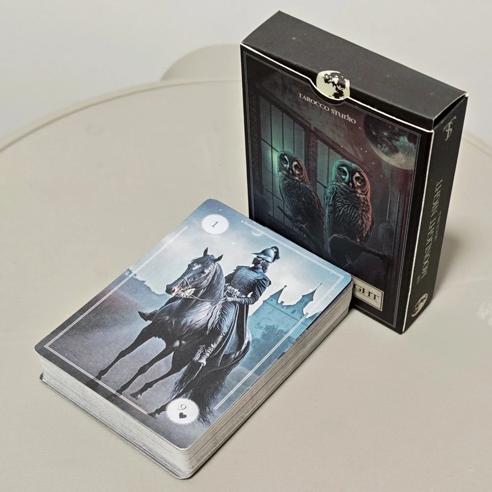 The Moonlight Night Lenormand Oracle Deck - 44 Gothic Fantasy Cards