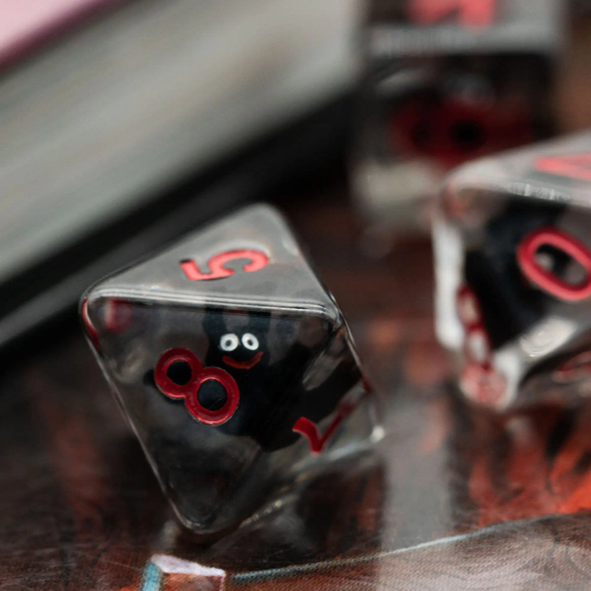 Cute Animal Resin Polyhedral Dice Set