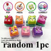 A collection of colorful LED mechanical switch fidget toys including Pop, Press, Click, and Connect types.