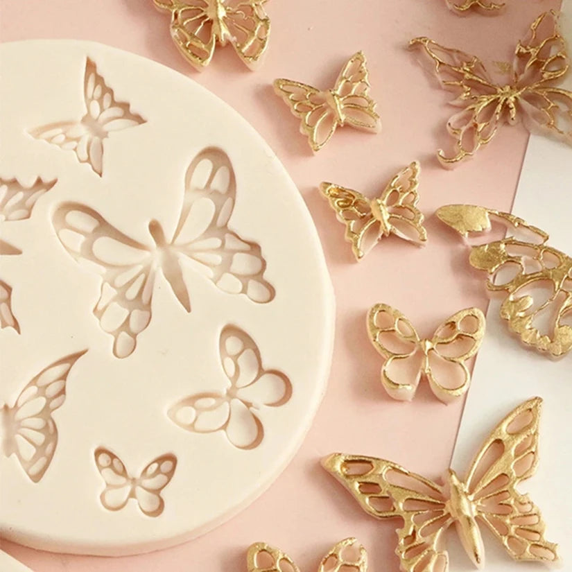 Butterfly Silicone Cake Mould for Fondant & Chocolate Decorating
