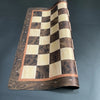 Large 52cm Foldable Chess and Checkers Board – Soft, Rollable, Tournament-Style