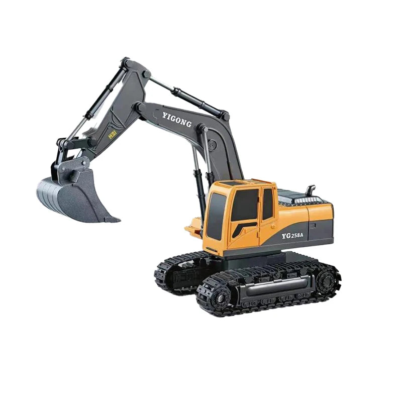 2.4G Remote Control Excavator with Lights and Sound Effects