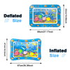 Inflatable Underwater World Water Play Mat for Babies