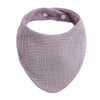 Soft Cotton Muslin Baby Bibs with Absorbent Gauze