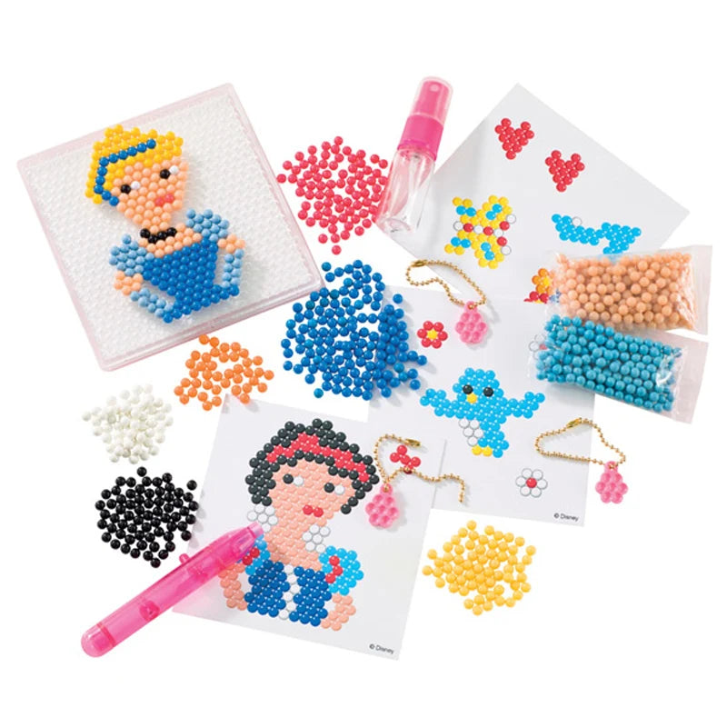 DIY Water Spray Beads Kit – 300 Pieces, 36 Colors, 3D Puzzle Craft Set for Kids