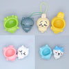 Cute Usagi & Hachiware Hooded Pajama PVC Charm