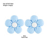 Colorful Silicone Flower Beads for Jewelry Making