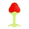 Fruit-Shaped Silicone Teether and Rattle for Babies