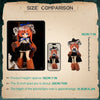 A 1/12 scale Lunar-themed posable doll blind box featuring an orange-haired figure in a black outfit and a ruffled hat.