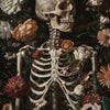 Dark Academia Anatomical Heart Canvas Art with Botanical Fragrance