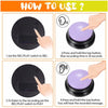 Instructions for using a recordable talking button device, showing steps to set REC or PLAY mode.