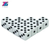 12mm Acrylic Dice Set – Standard White Numbered Dice