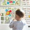 Suction Cup Spinning Toys for Babies – Bath & Travel Sensory Fun
