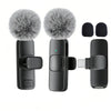 Professional Wireless Lavalier Microphone for Type-C Devices