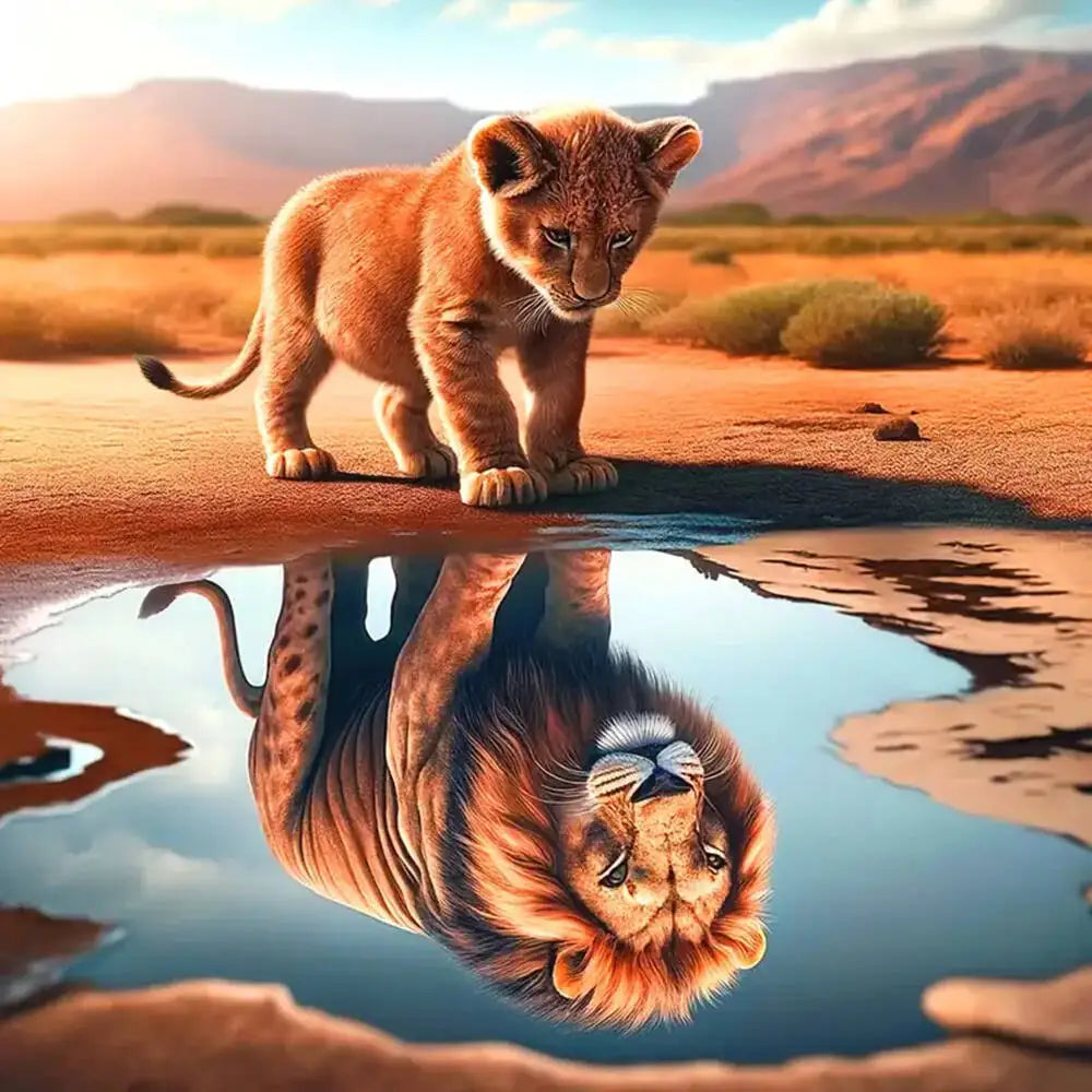 5D Diamond Painting Kit – Animal Portrait Series