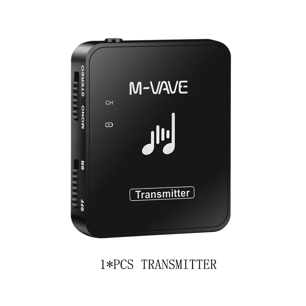 Black M-VAVE wireless audio transmitter device for a 2.4G system