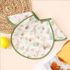 Waterproof Adjustable Baby Bib with Catch Pocket