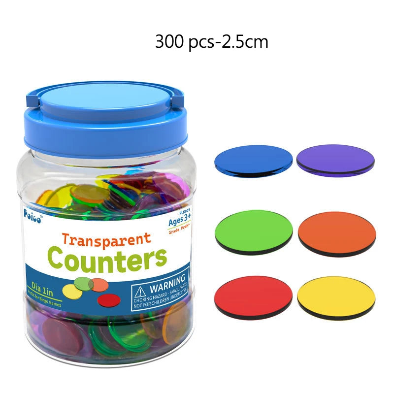 Montessori Light Table Sorting Blocks for Sensory Learning