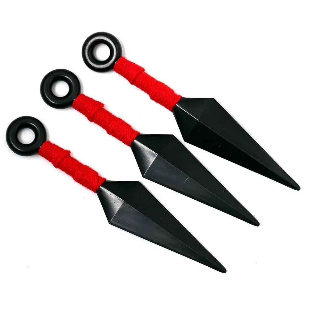 Anime Ninja Weapon Darts - Set of 3 Cosplay Kunai & Shuriken