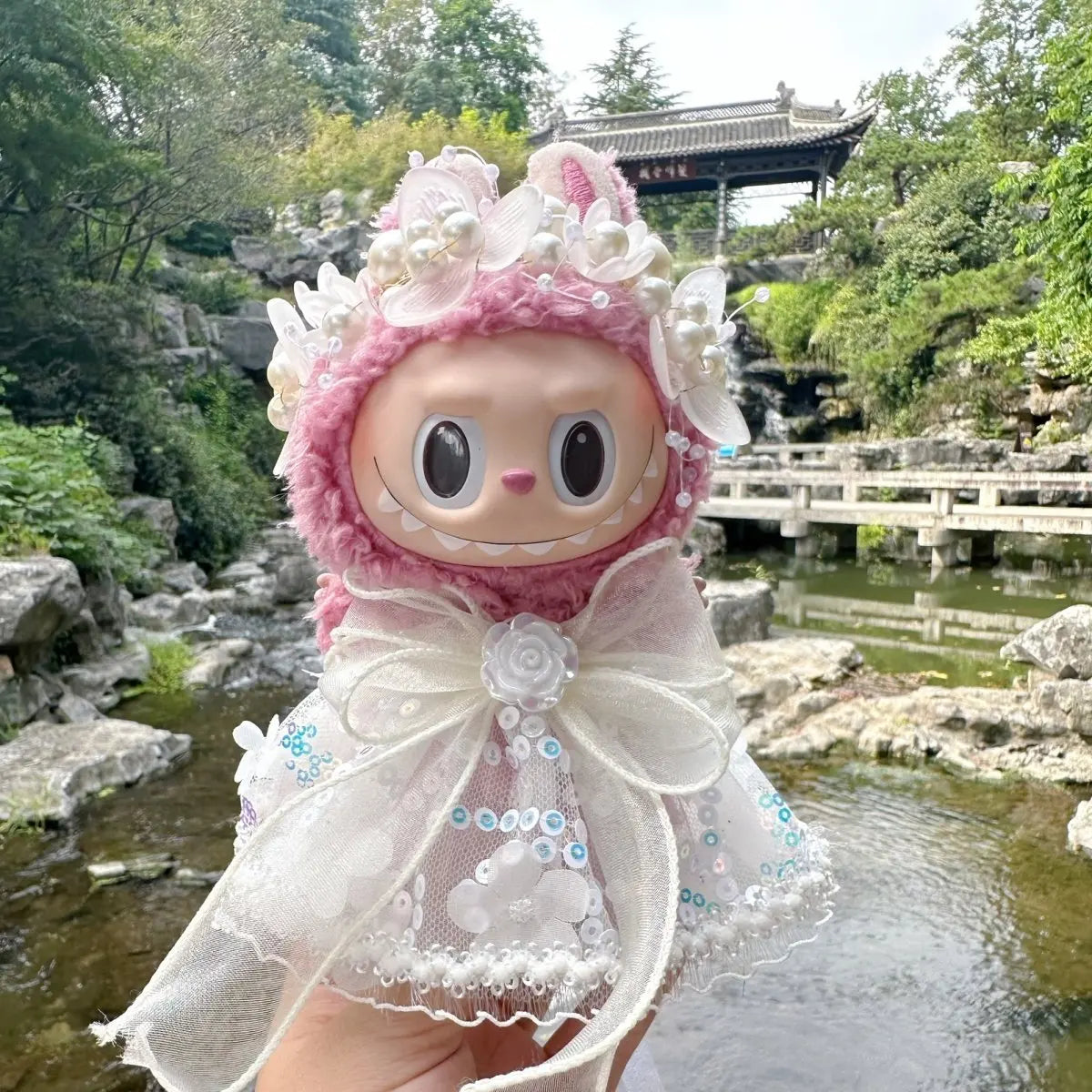 Dreamy Fairy Outfit for Labubu and SkullPanda Dolls