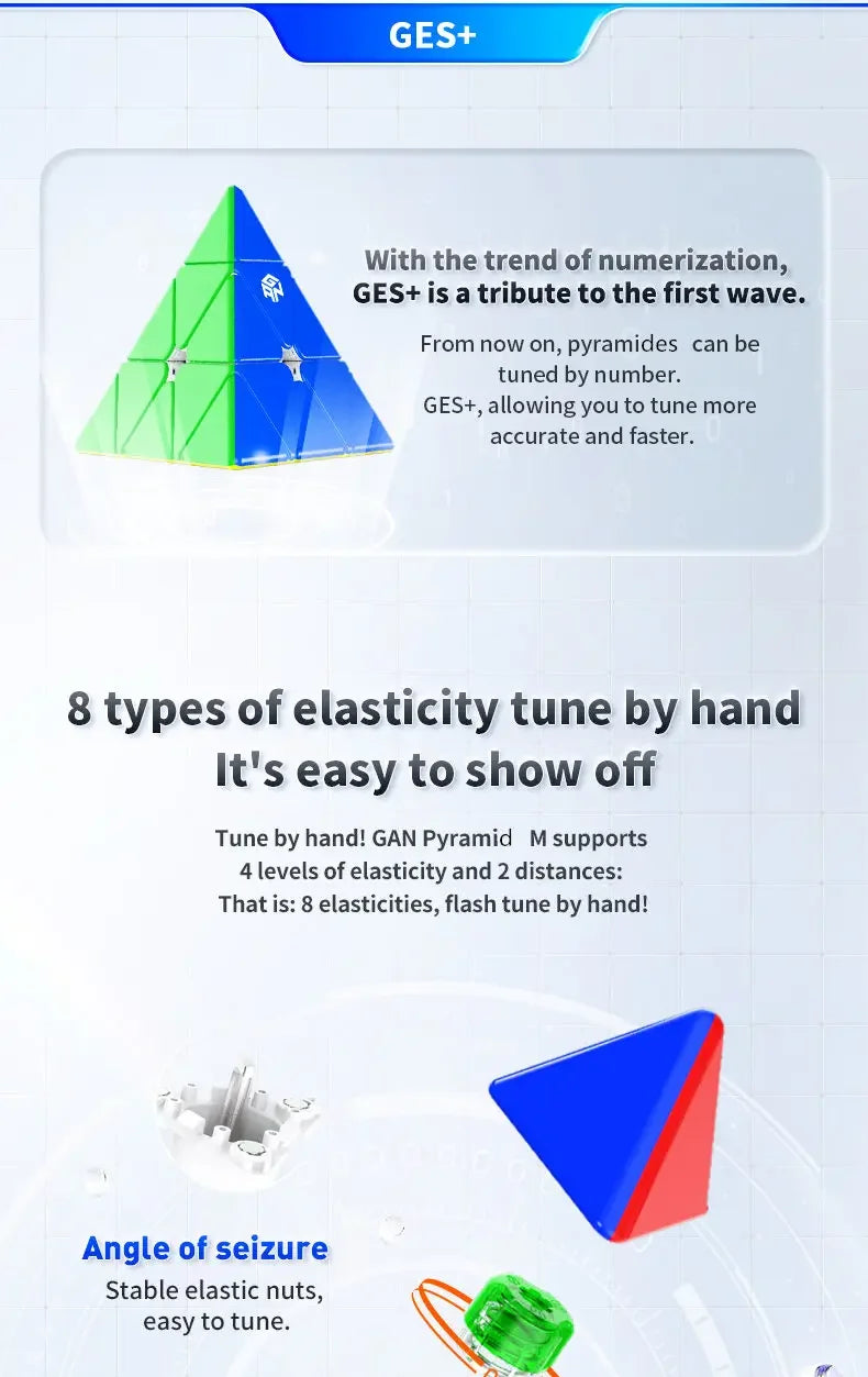 GAN Pyraminx Magnetic Speed Cube