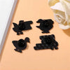Cute Cartoon Goose Enamel Brooch Set (4-Pack)