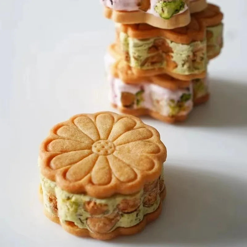 Floral Cookie Stamp & Cutter Set
