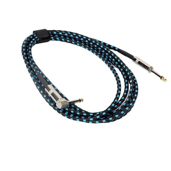 6.35mm Instrument Cable for Guitar & Bass – Flexible, Noise-Isolated 1.5m to 10m