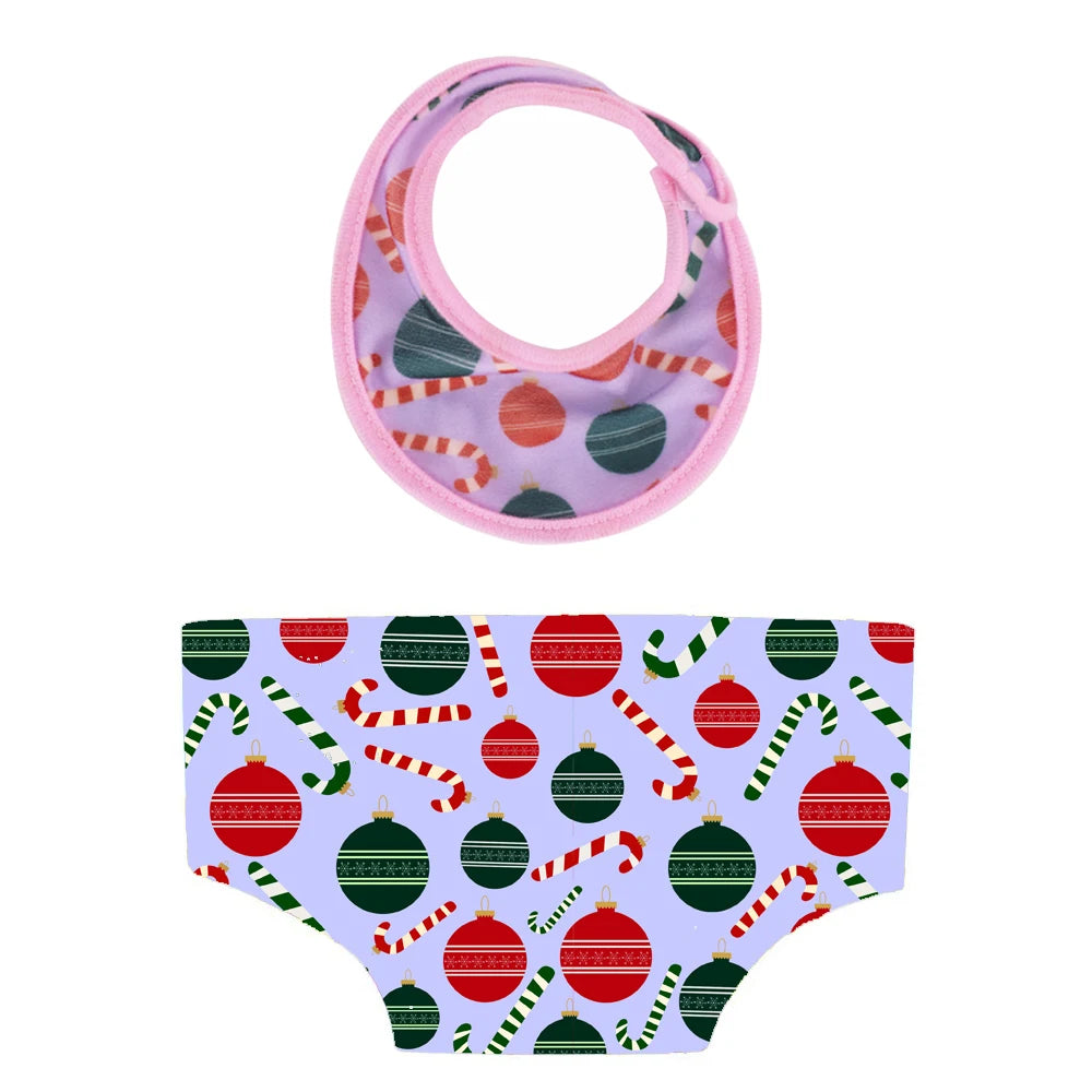Doll Care Accessory Set with Water Towel and Underwear