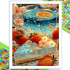 Delicious Cake Diamond Painting Kit – DIY Mosaic Art for Home Decor