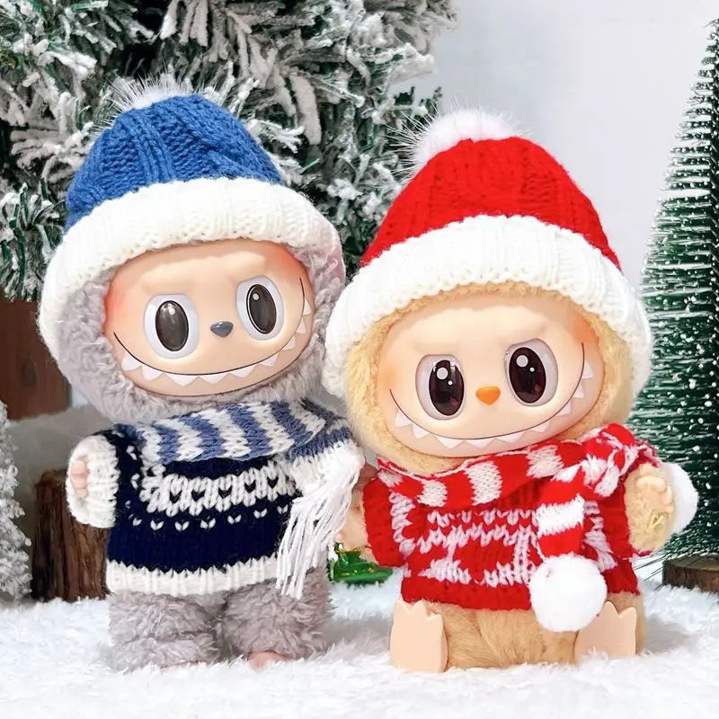 Christmas Doll Sweater and Pants Set