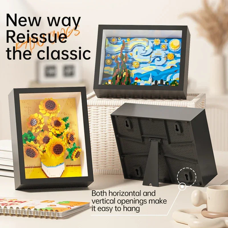 Art Masterpiece Building Block Set – Van Gogh, Starry Night & More
