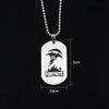 Fortnite Emblem Stainless Steel Charm Pendant Necklace