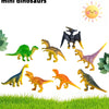 10-Piece Mini Dinosaur Figure Set for Kids and Collectors