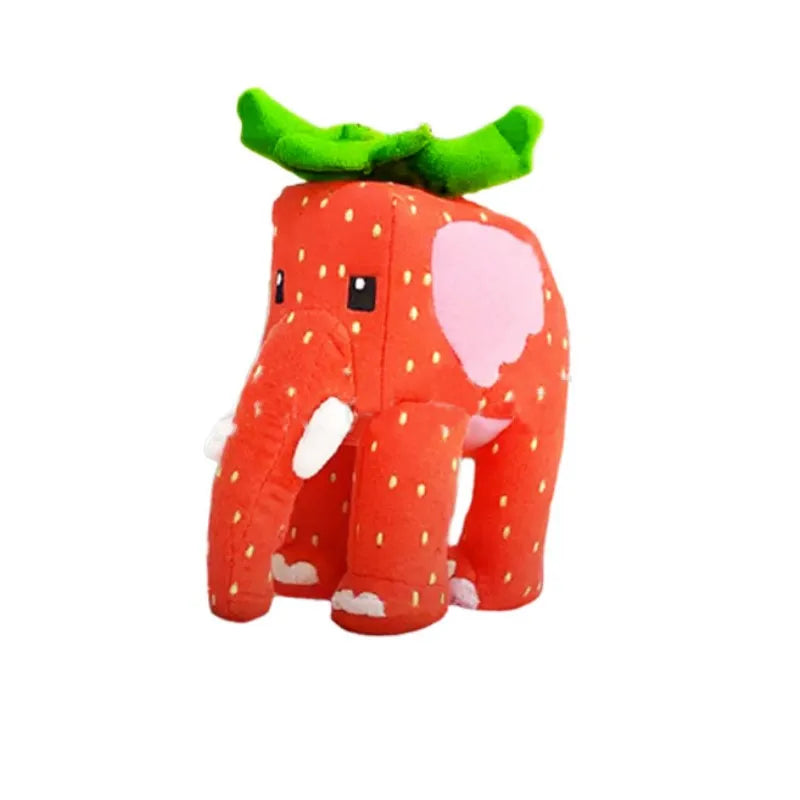 Strawberry Elephant Plush Toy – Soft Anime-Inspired Cuddle Buddy