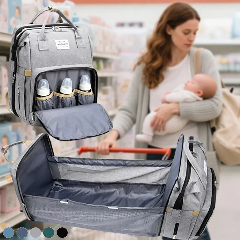 Large Capacity Diaper Bag Backpack with Changing Mat