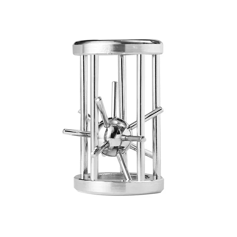 Classic IQ Metal Brain Teaser Puzzle Set