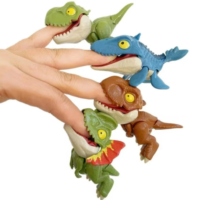 Finger Biting Dinosaur Toys – Interactive Jurassic Dino Playset for Kids