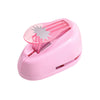 Pink lever action embosser tool for scrapbooking and card making